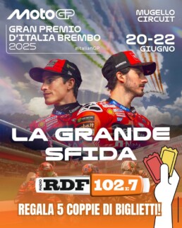 RDF 102e7 regala i biglietti per il MOTOGP d'Italia 2025!
